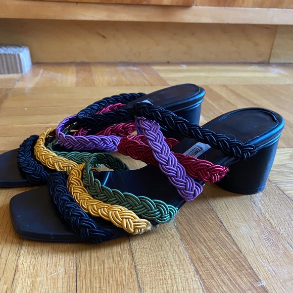 Miista high heeled color strap shoes - Picture 6 of 9